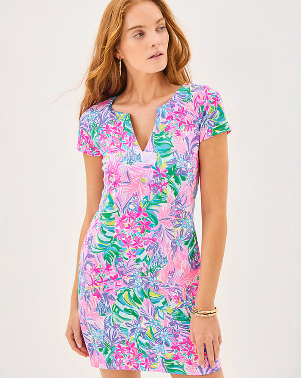 Lilly Pulitzer UPF 50 Sophiletta Dress, Multi Disney Dreamin, Size Large, NWT